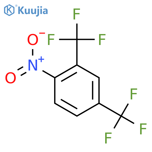 1-Nitro-2,4-bis-(trifluoromethyl)benzene structure
