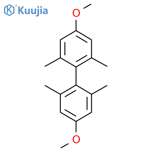 1,1'-Biphenyl, 4,4'-dimethoxy-2,2',6,6'-tetramethyl- structure