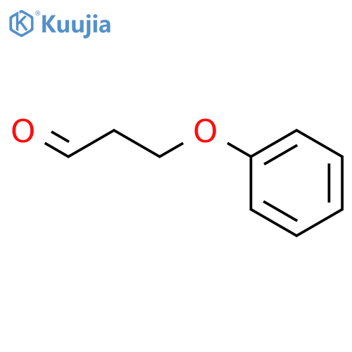 Propanal, 3-phenoxy- structure