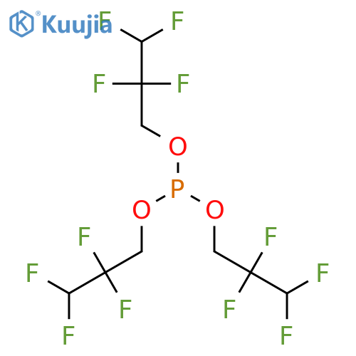 1-Propanol,2,2,3,3-tetrafluoro-, 1,1',1''-phosphite structure