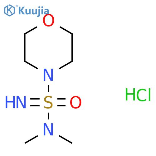 N-Methyl-N-(morpholin-4-ylsulfonimidoyl)methanamine;hydrochloride structure