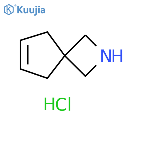 2-azaspiro[3.4]oct-6-ene hydrochloride structure
