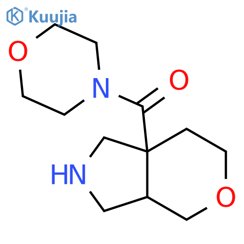 4-{octahydropyrano3,4-cpyrrole-7a-carbonyl}morpholine structure