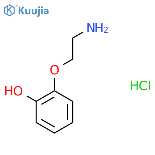 2-(2-Aminoethoxy)phenol hydrochloride structure