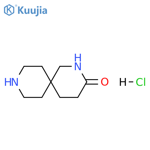 2,9-Diazaspiro[5.5]undecan-3-one, hydrochloride (1:1) structure