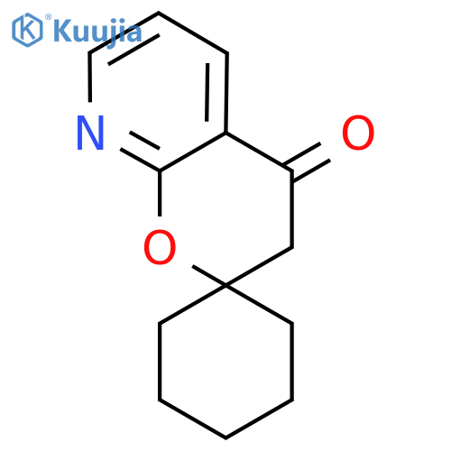 3',4'-dihydrospirocyclohexane-1,2'-pyrano2,3-bpyridine-4'-one structure