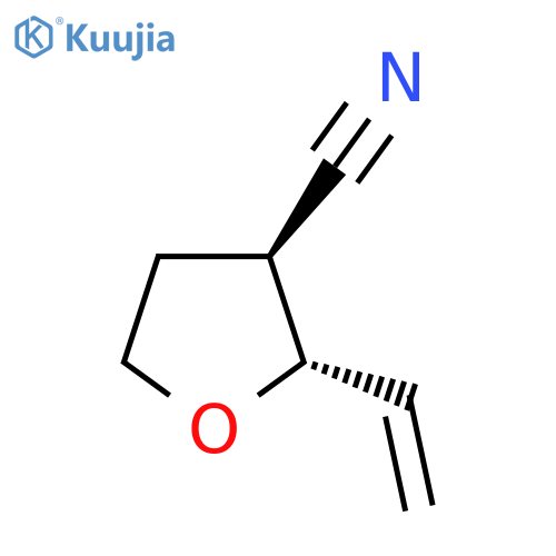 (2S,3S)-2-Ethenyloxolane-3-carbonitrile structure