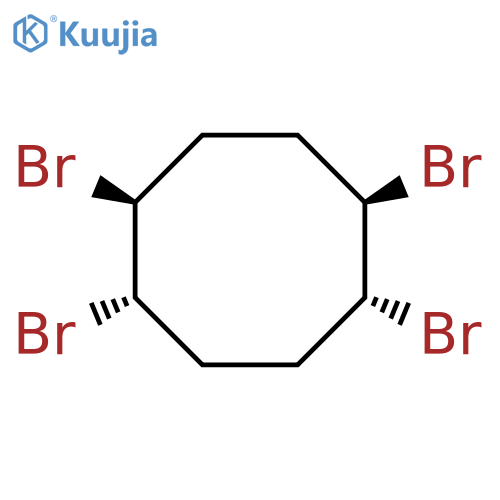 Cyclooctane,1,2,5,6-tetrabromo-,(1R,2R,5S,6S)-rel- structure