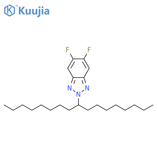 5,6-Difluoro-2-(heptadecan-9-yl)-2H-benzo[d][1,2,3]triazole structure