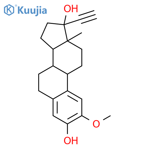 2-Methoxy-17a-ethynyl Estradiol structure