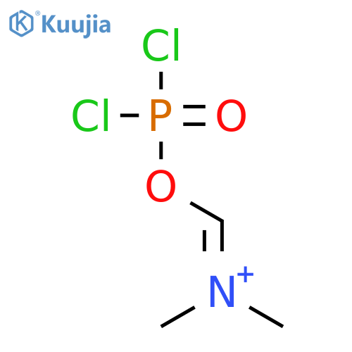 Dichlorophosphoryloxymethylidene(dimethyl)azanium structure