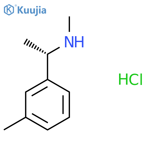 (S)-N-Methyl-1-(m-tolyl)ethanamine hydrochloride structure
