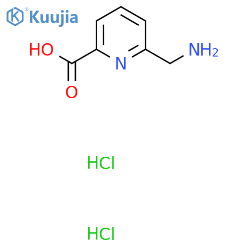 6-(Aminomethyl)picolinic acid dihydrochloride structure