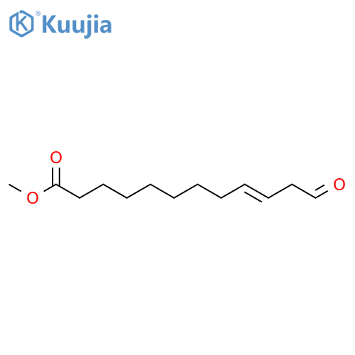 9-Dodecenoic acid, 12-oxo-, methyl ester structure