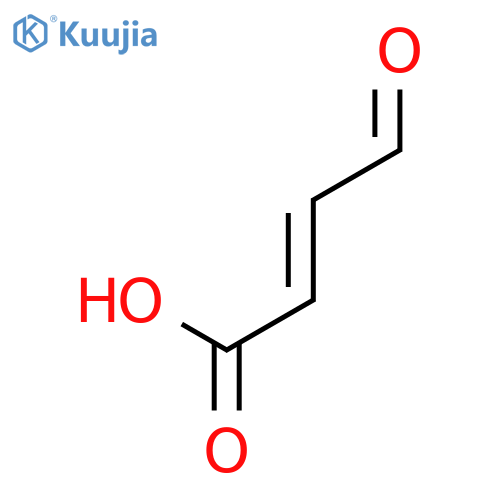 2-Butenoic acid, 4-oxo- structure