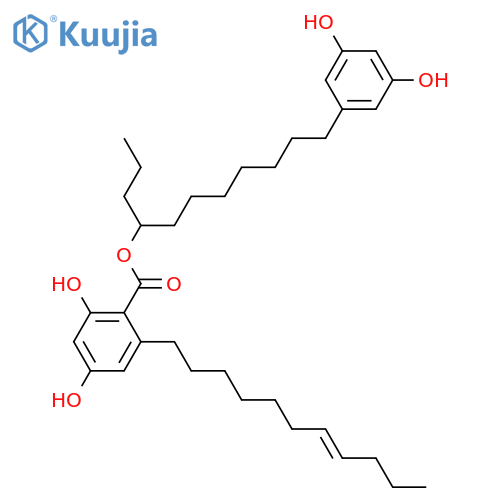 Integracin B; 8'-Deoxy, 7',8'-didehydro structure