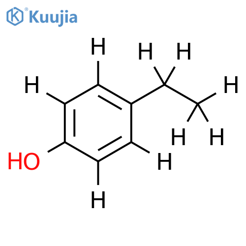 p-Ethylphenol-d9 structure
