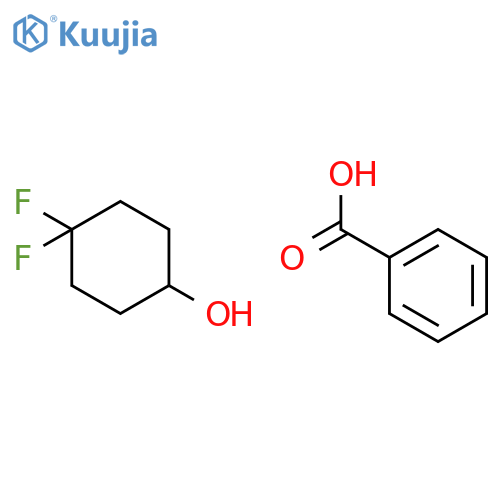 Cyclohexanol, 4,4-difluoro-, benzoate structure