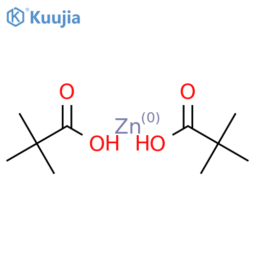 Bis(pivaloyloxy)zinc structure