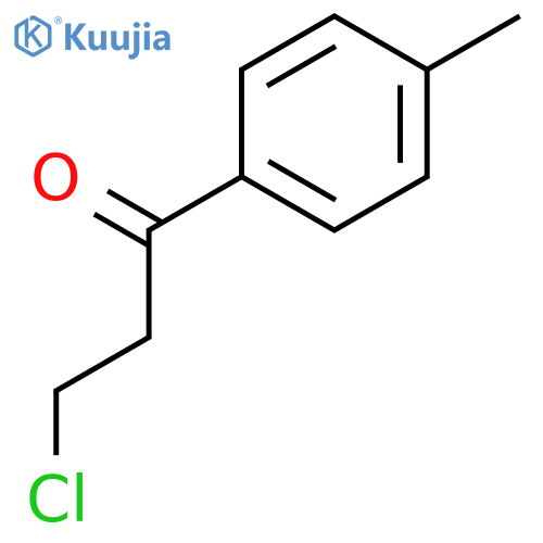 3-Chloro-1-(4-methylphenyl)propan-1-one structure
