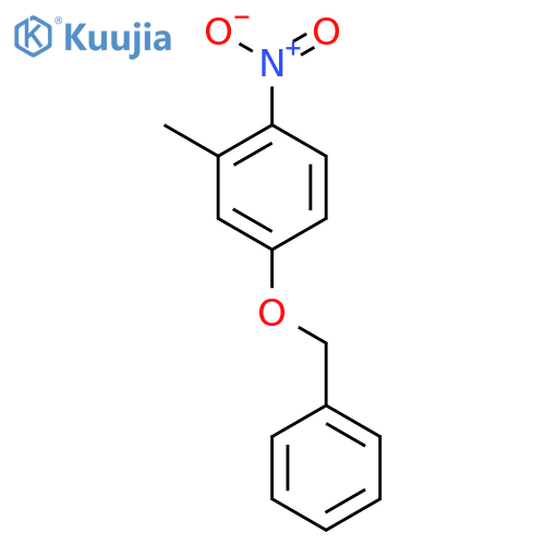 5-Benzoxy-2-nitrotoluene structure