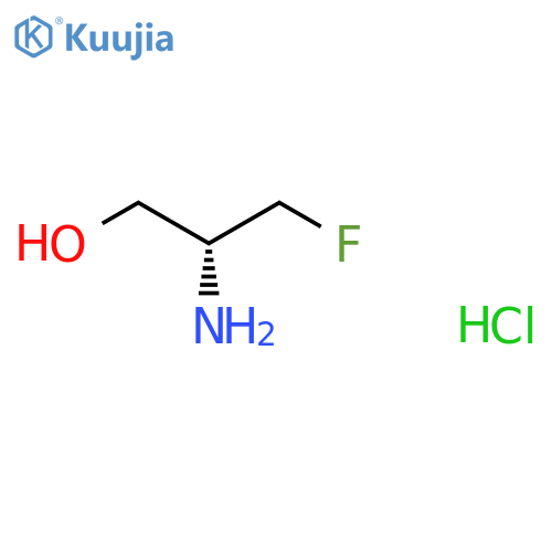 (R)-2-Amino-3-fluoropropan-1-ol hydrochloride structure
