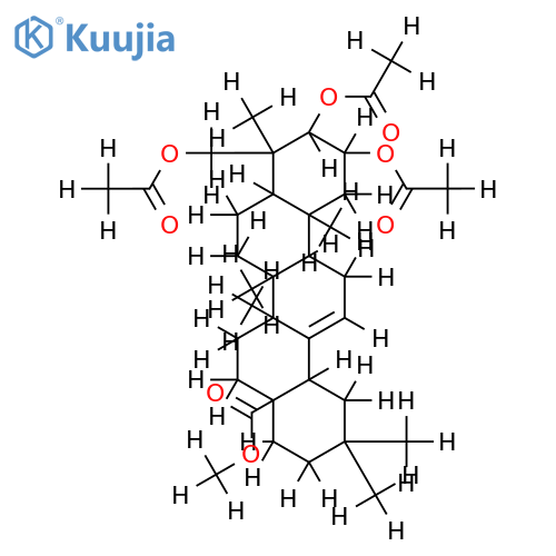 2alpha,3beta,23-Triacetoxyolean-12-en-28-saeure-methylester structure