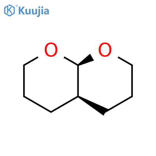 2H,5H-Pyrano[2,3-b]pyran, hexahydro-, cis- structure