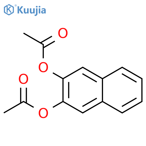 Naphthalene-2,3-diol diacetate structure
