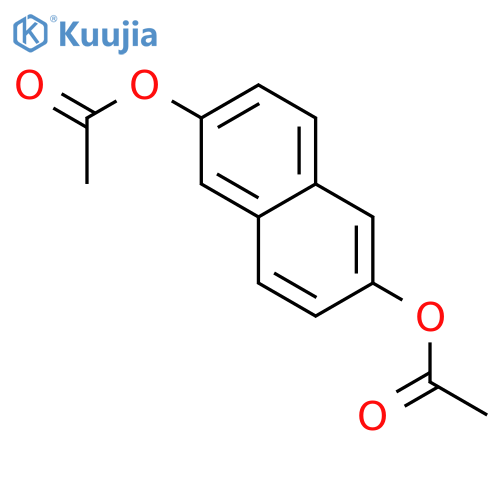 2,6-Diacetoxynaphthalene structure