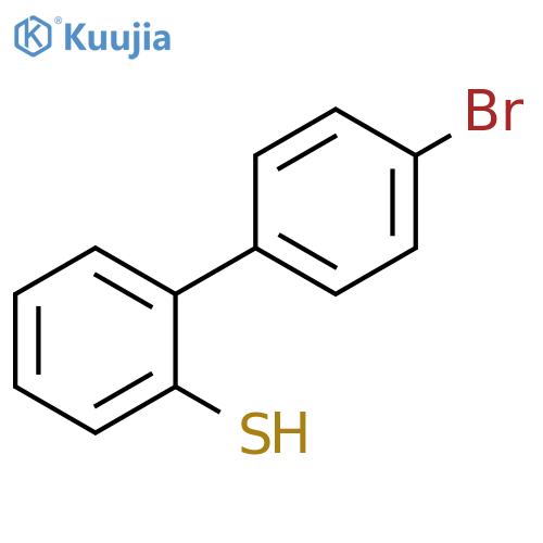 [1,1'-Biphenyl]-2-thiol, 4'-bromo- structure