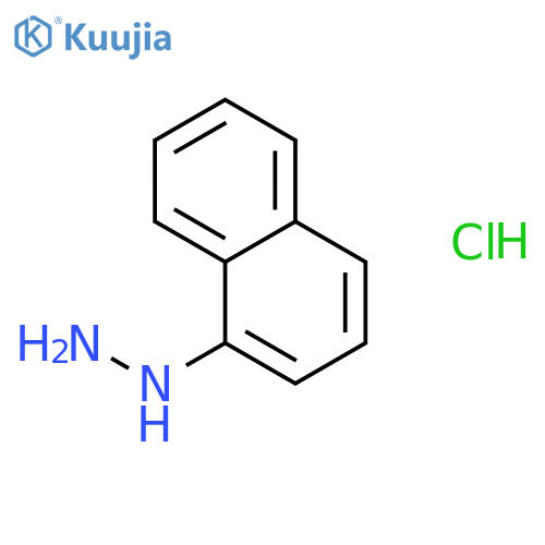 Naphthalen-1-ylhydrazine Hydrochloride structure