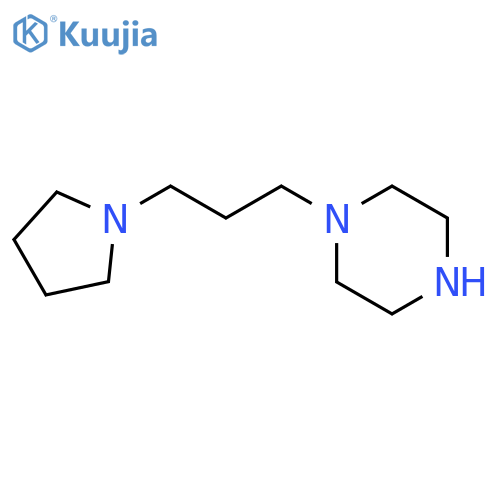 1-(3-Pyrrolidinopropyl)piperazine structure