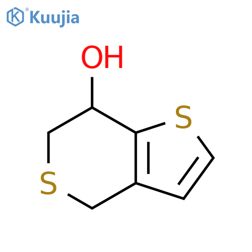 4H-Thieno[3,2-c]thiopyran-7-ol, 6,7-dihydro- structure