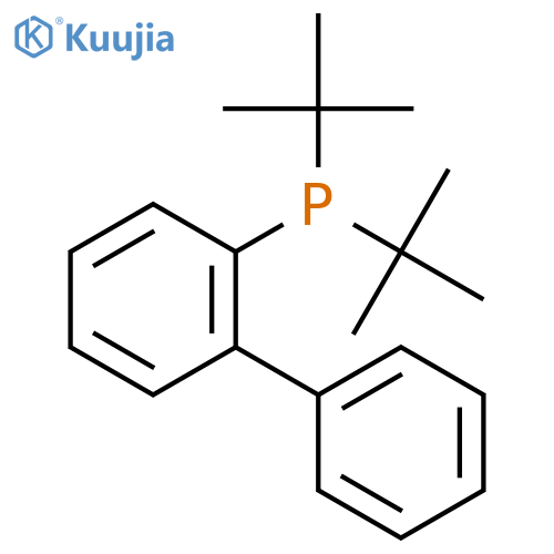 2-(Di-tert-butylphosphino)biphenyl structure