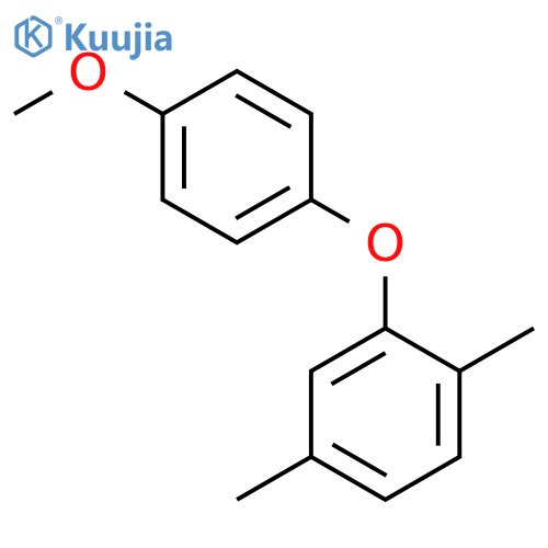 Benzene, 2-(4-methoxyphenoxy)-1,4-dimethyl- structure
