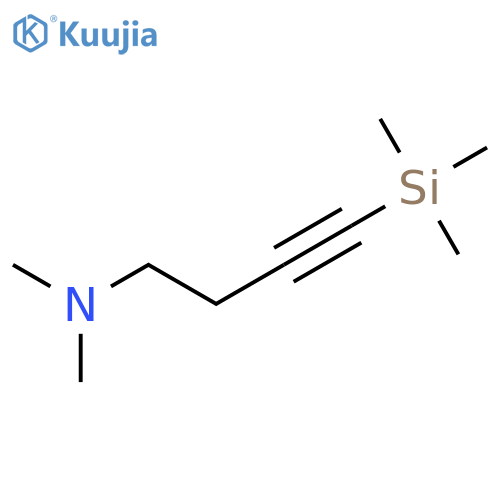 3-Butyn-1-amine, N,N-dimethyl-4-(trimethylsilyl)- structure