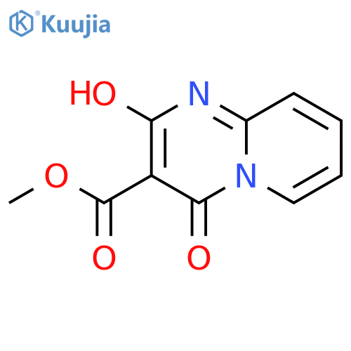 methyl 2-hydroxy-4-oxo-4H-pyrido[1,2-a]pyrimidine-3-carboxylate structure