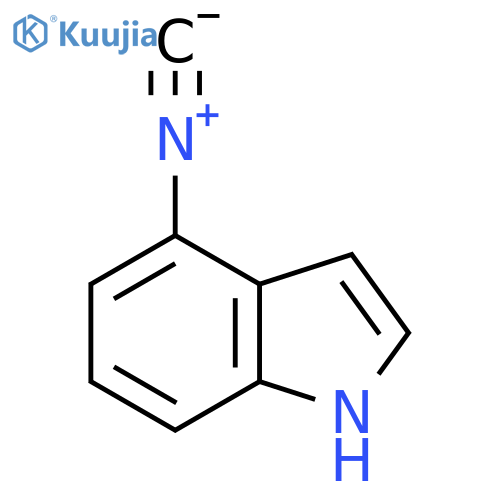 4-isocyano-1H-indole structure