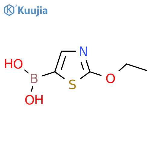 (2-Ethoxythiazol-5-yl)boronic acid structure