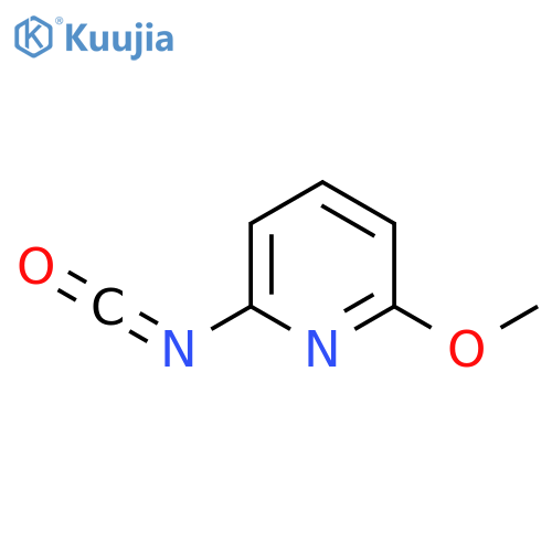 2-isocyanato-6-methoxypyridine structure