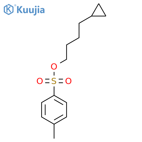 4-Cyclopropylbutyl 4-methylbenzene-1-sulfonate structure