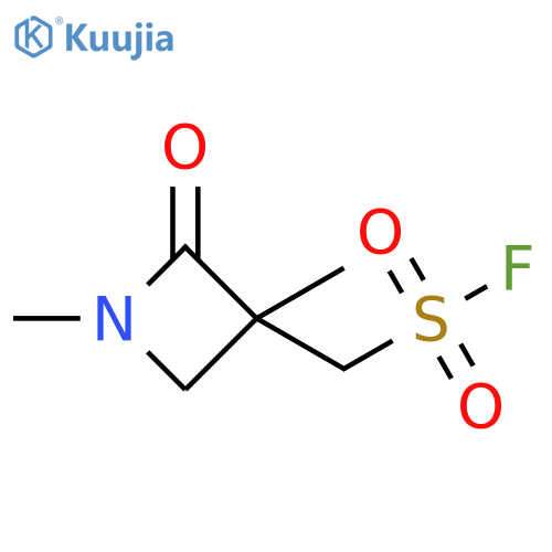(1,3-dimethyl-2-oxoazetidin-3-yl)methanesulfonyl fluoride structure