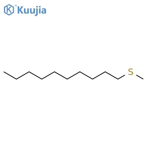 Decyl Methyl Sulfide structure