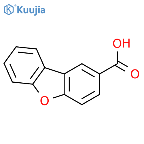 Dibenzofuran-2-carboxylic Acid structure