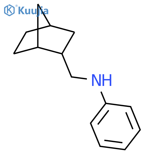 Bicyclo[2.2.1]heptane-2-methanamine, N-phenyl- structure
