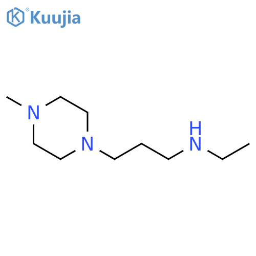 1-Piperazinepropanamine,N-ethyl-4-methyl- structure