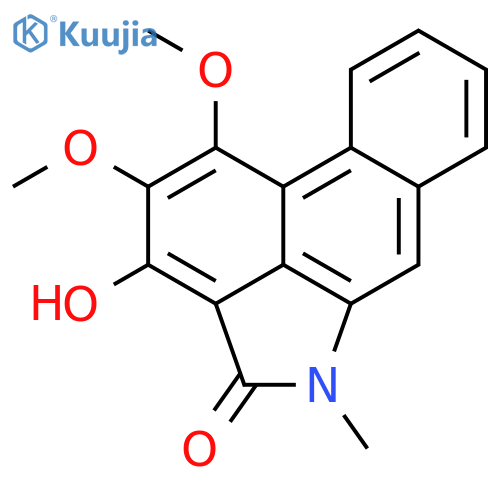 Dibenz[cd,​f]​indol-​4(5H)​-​one, 3-​hydroxy-​1,​2-​dimethoxy-​5-​methyl- structure