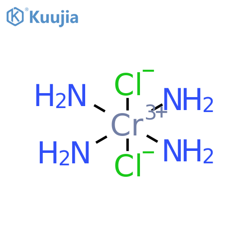 Chromium(1+), tetraamminedichloro-, (OC-6-12)- structure