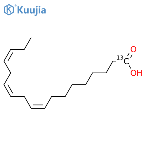 Linolenic-1-13C Acid structure